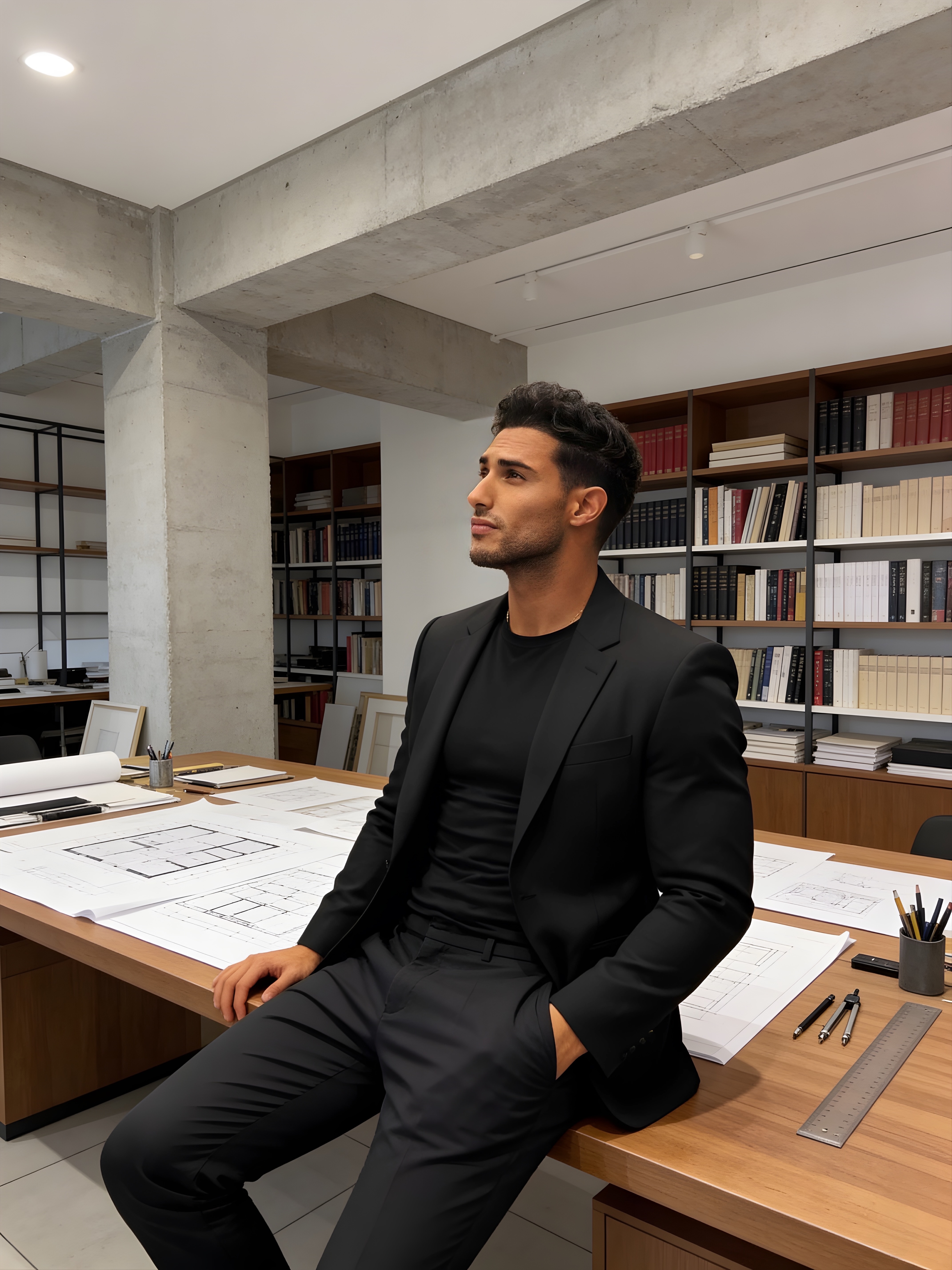 Zac at work — LuxuryLondonStays